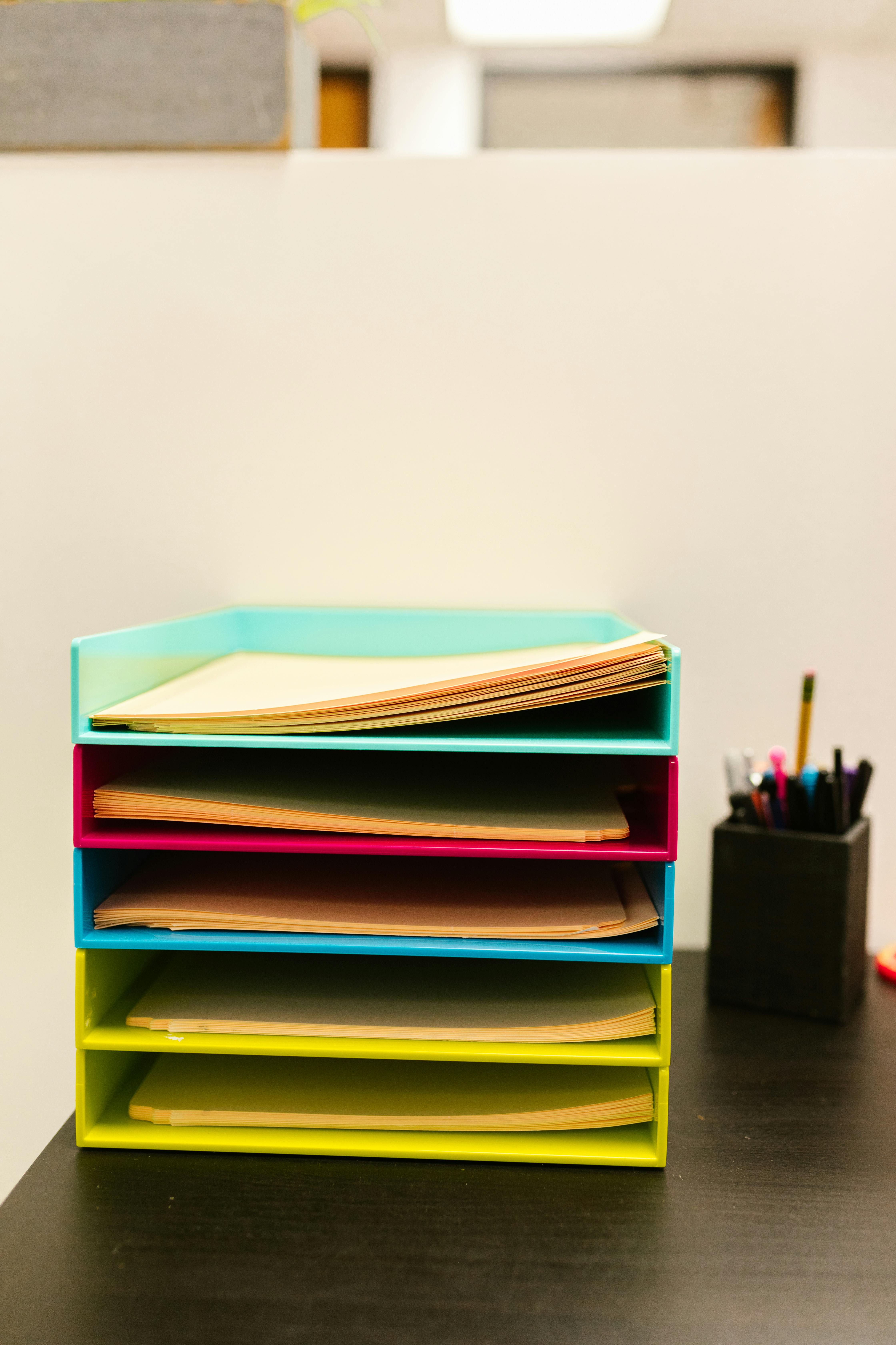 Stackable Document Tray - 3 Tier
