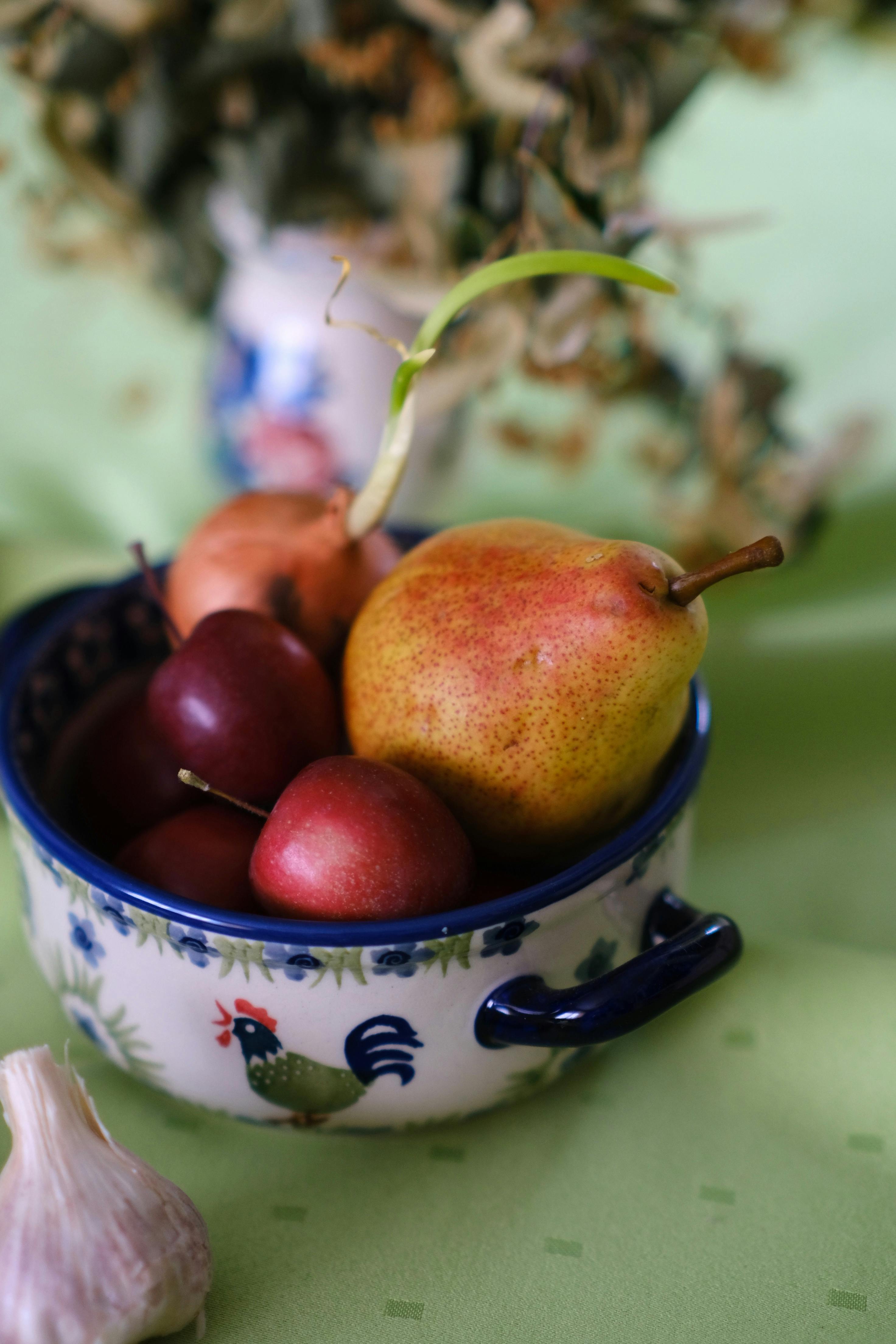 Decorative Fruit Bowl - Wire Design