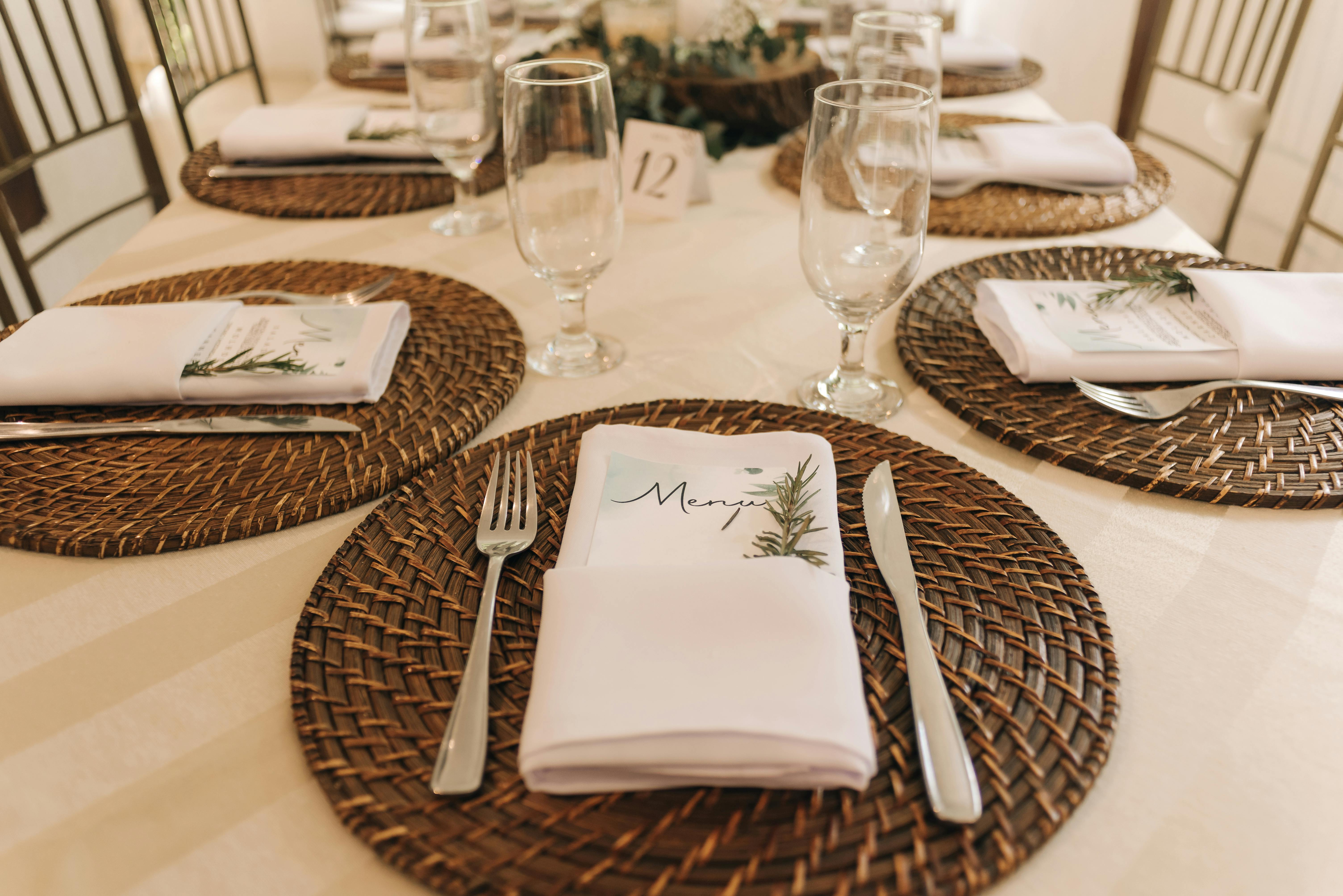 Woven Placemats Set of 4